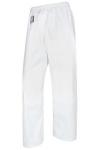Judotrousers white 8oz cotton preshrink bikses 110.izmērs