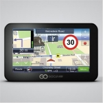 Goclever Navio 500 Slim Car Navigator with Full Europe Maps for 42 Countr