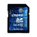 Kingston MEMORY SECURE DIGITAL HC 16GB/CLASS10 SD10G2/16GB