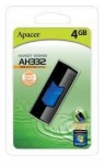 Apacer AH332 4GB USB2.0 SKY BLUE