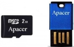Apacer MICRO SD 2GB+USB READER AM101